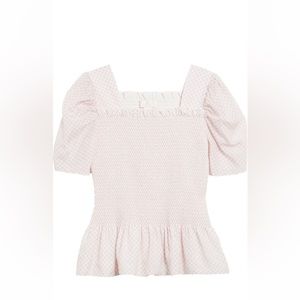square neck smock top , new with tag , Rachel Parcell